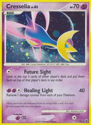 Cresselia (002) - MD  - Holo Rare - Holofoil