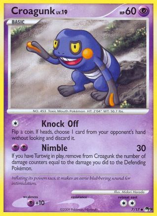 Croagunk (007) - PS9  - Uncommon