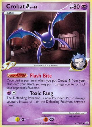 Crobat G (047/127) - P  - Uncommon - Reverse Holofoil