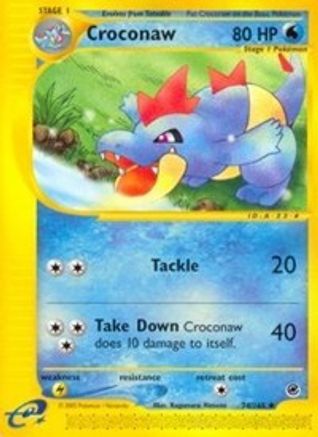 Croconaw (074/165) - E  - Uncommon
