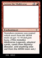 Across the Multiverse (UNK-UR13B) - uncommon