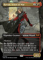 Rowan, Scion of War (WOE-300) - mythic (Borderless)