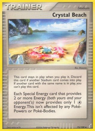 Crystal Beach (075/100) - CG  - Uncommon