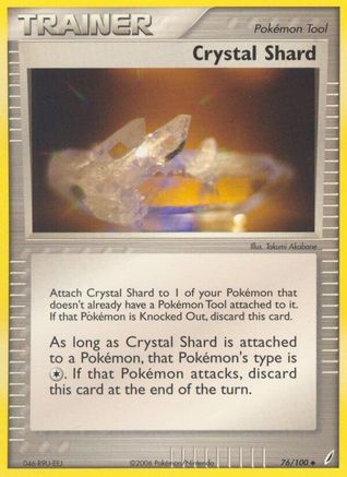 Crystal Shard (076/100) - CG  - Uncommon - Reverse Holofoil