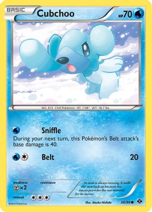 Cubchoo (036) - ND  - Common