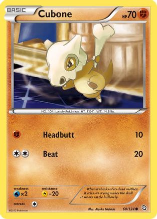 Cubone (060/124) - DE  - Common