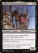 Falthis, Shadowcat Familiar (CMR-126) - uncommon