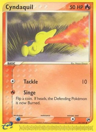 Cyndaquil (059/100) - S  - Common - Reverse Holofoil