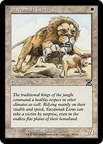 Savannah Lions (ME4-024) - uncommon