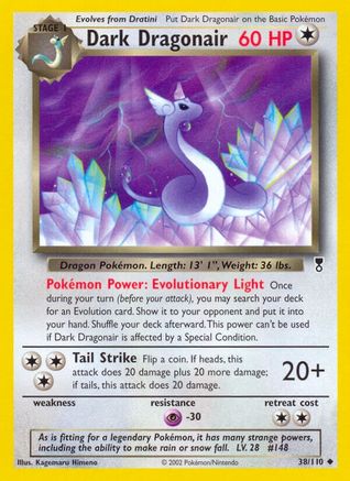 Dark Dragonair (038/110) - LC  - Uncommon - Reverse Holofoil