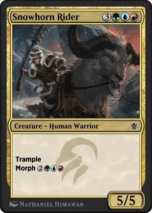 Snowhorn Rider (KTK-201Y) - common