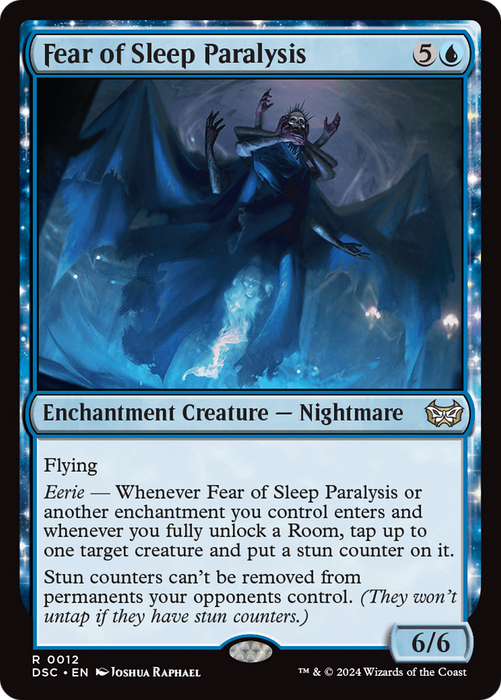 Fear of Sleep Paralysis (DSC-012) - rare: (nyxtouched)