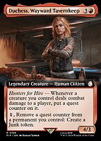Duchess, Wayward Tavernkeep (PIP-385) - rare: (Extended Art) - Foil