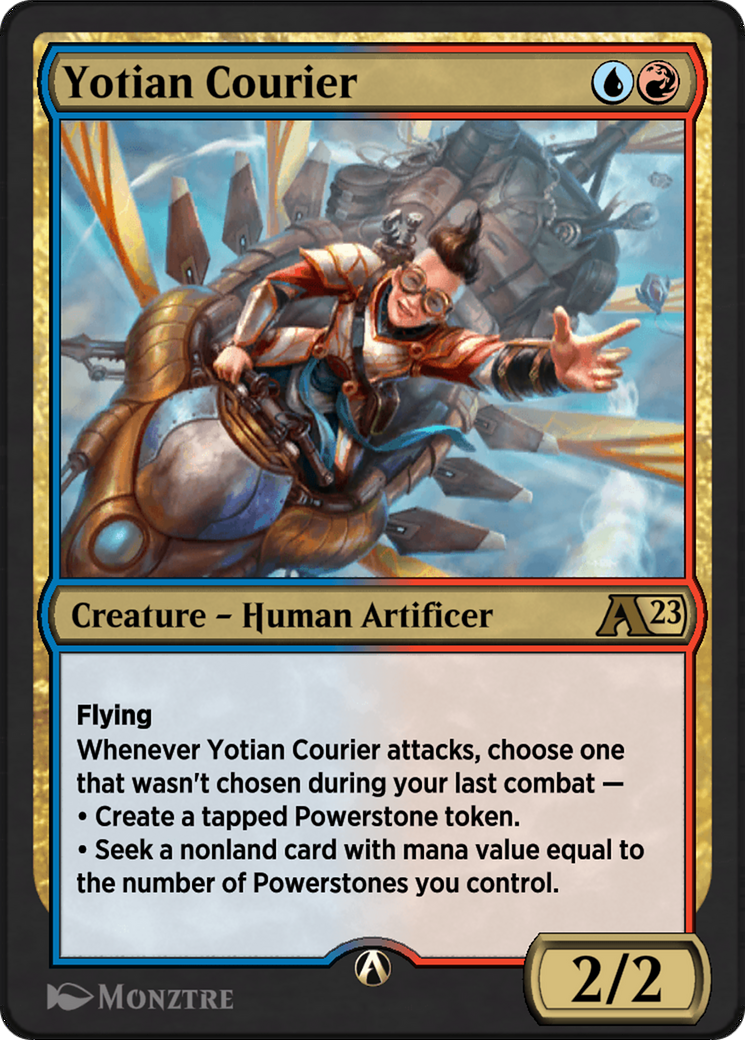 Yotian Courier (YBRO-025) - rare