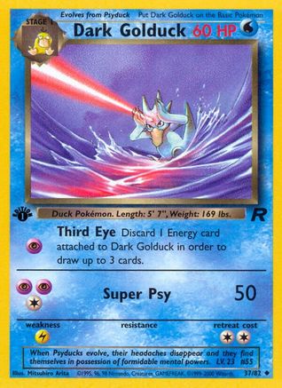 Dark Golduck (037/82) - TR  - Uncommon - 1st Edition