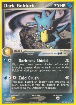 Dark Golduck (035) - TRR  - Uncommon - Reverse Holofoil