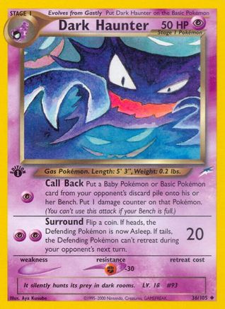 Dark Haunter (036/105) - ND  - Uncommon - Unlimited