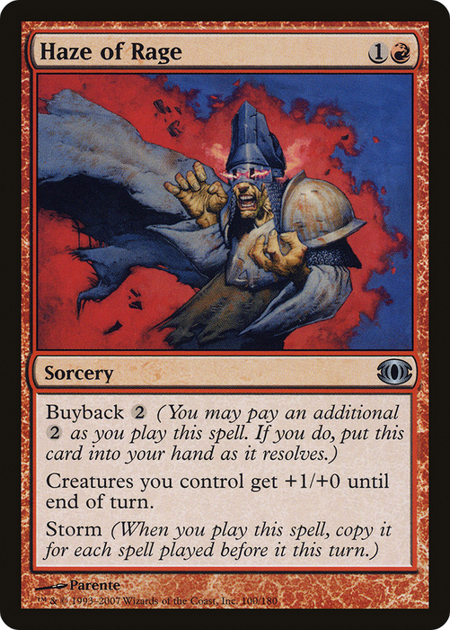 Haze of Rage (FUT-100) - uncommon - Foil