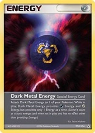 Dark Metal Energy (097/110) - HP  - Uncommon