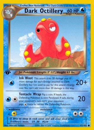 Dark Octillery (062/105) - ND  - Common - Unlimited