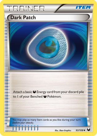 Dark Patch (093/108) - DE  - Uncommon - Reverse Holofoil