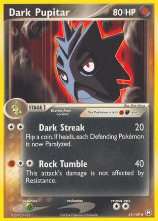 Dark Pupitar (041/109) - TRR  - Uncommon