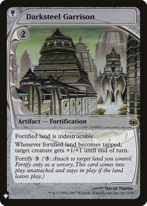 Darksteel Garrison (LIST-FUT-167) - rare