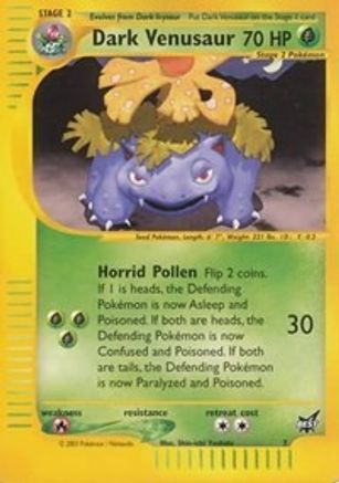Dark Venusaur (007) - Promo