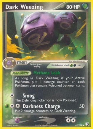 Dark Weezing (042) - TRR  - Uncommon