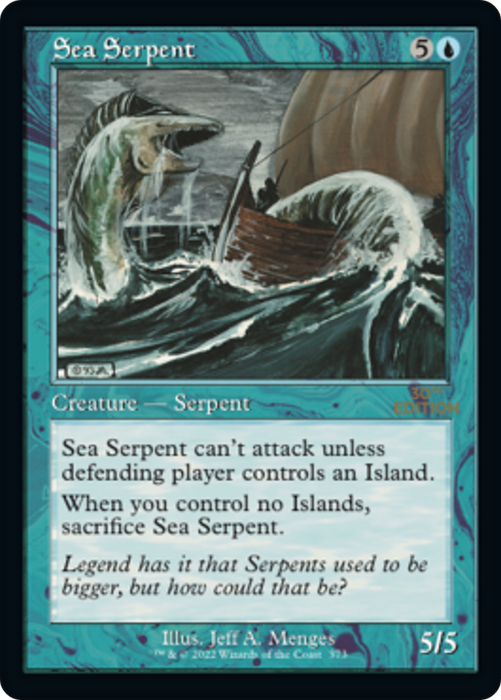 Sea Serpent (30A-373) - common