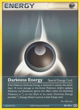 Darkness Energy (Special) (086) - E  - Rare