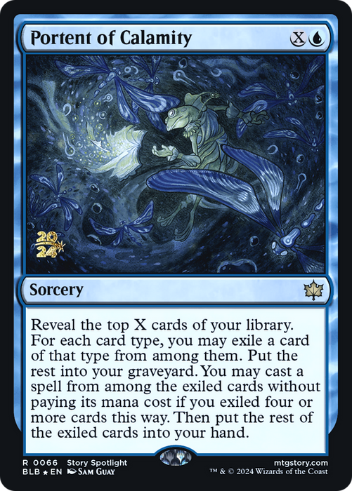 Portent of Calamity (PRE-66S) - rare - Foil