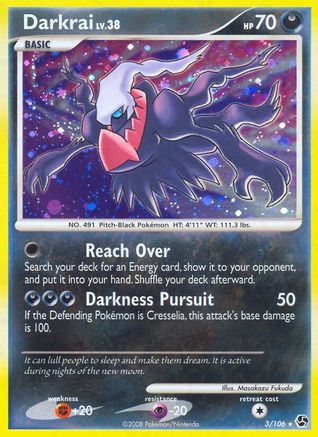 Darkrai (3) (003) - GE  - Holo Rare - Holofoil