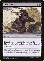 Go Blank (STX-072) - uncommon - Foil