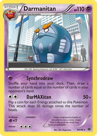 Darmanitan (060) - ND  - Rare - Reverse Holofoil