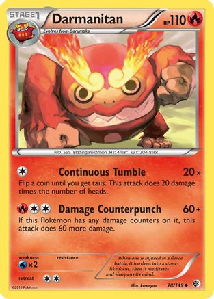 Darmanitan (028) - BC  - Uncommon