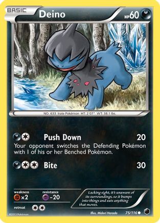 Deino (75) (075) - PF  - Common - Reverse Holofoil