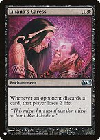 Liliana's Caress (LIST-M11-103) - uncommon