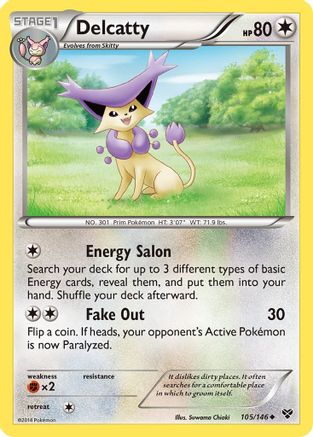 Delcatty (105) - XBS  - Uncommon