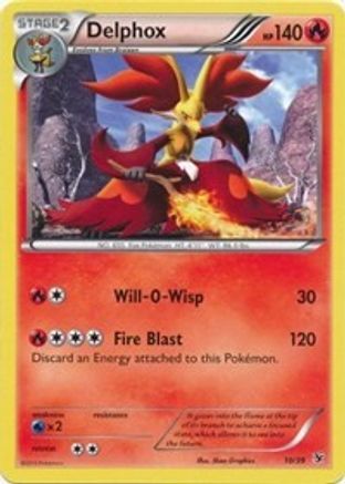 Delphox (010) - KSS  - Common