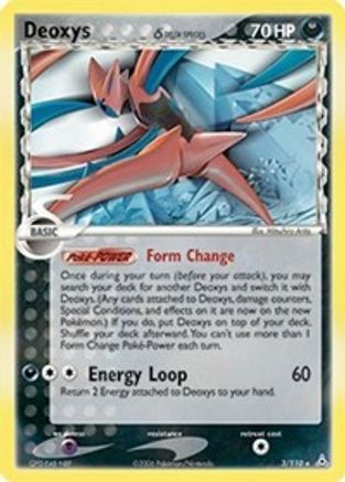 Deoxys (Delta Species - Attack Forme) (003) - HP  - Holo Rare - Reverse Holofoil