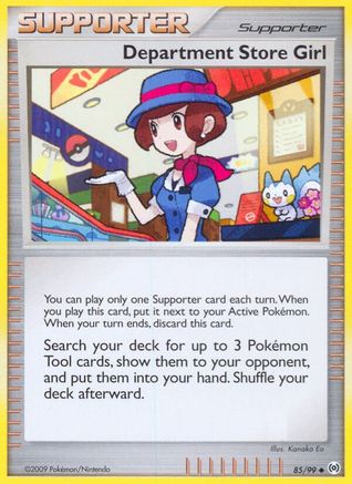 Department Store Girl (085/99) - A  - Uncommon