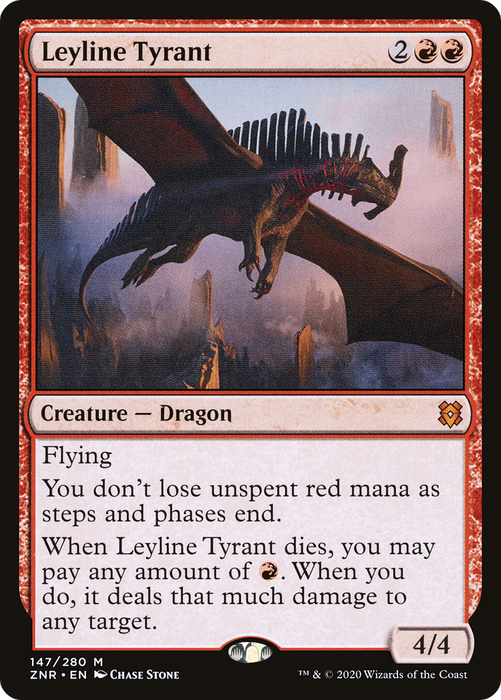 Leyline Tyrant (ZNR-147) - mythic - Foil