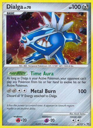 Dialga (6) (006) - P  - Holo Rare - Holofoil