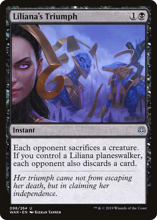 Liliana's Triumph (WAR-098) - uncommon