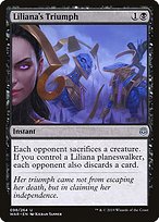 Liliana's Triumph (WAR-098) - uncommon - Foil
