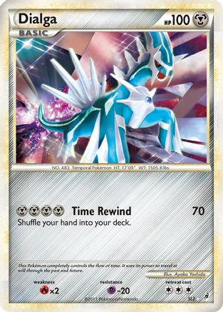 Dialga (Shiny) (SL2) - COL  - Shiny Holo Rare - Holofoil