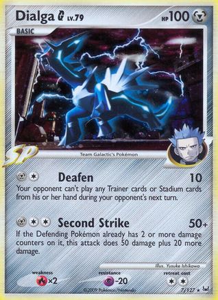 Dialga G (007) - P  - Holo Rare - Holofoil