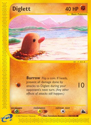 Diglett (050) - S  - Common