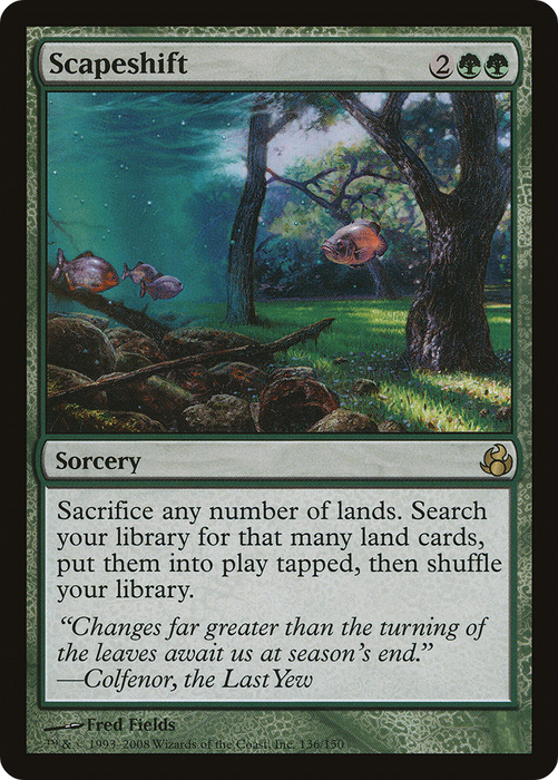 Scapeshift (MOR-136) - rare - Foil